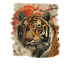 80s Retro Japanese Tiger