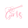 Cool girls play guitar