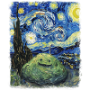 Slime Starry Night Painting