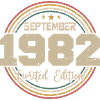 September 1982 Birthday Gift 1982