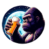 Big Beer Lover Monkey