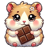 Schoko Hamster