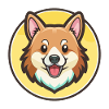 Isländischer Schäferhund Hunderasse Karikatur Kawaii