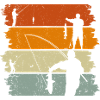 Fishing Angler Retro