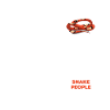 Funny snake owner