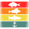 Fishing Angler Retro
