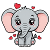 Amour de l’éléphant