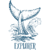 Ocean Explorer Wale Print