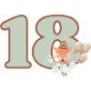 18th Birthday Fox Flowers