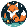 Fuchs beim Campen