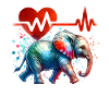 Dwarf elephant ECG