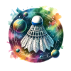 Cool badminton badminton design