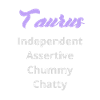 Logo signe astrologique "Taureau"