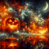 Halloween-Landschaft