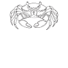 Line Art Crab Crabs