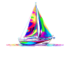 Sailing Sailboat Boating Popart