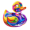 Rubber Duckie Popart