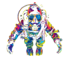 Plongée sous-marine Diver Popart