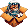Astronaut Cat