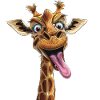 Funny Giraffe