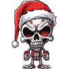 Santa Claus Skeleton