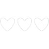 3 Hearts - White