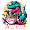 Cute T-Rex Ramen Dinosaur Gift