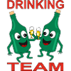 Mischievous Beer Bottles Drinking Team