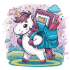 Unicorn Back to School