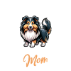 Long-haired Collie Mom