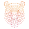 Bear Line Art