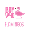 Flamingo Boy Loves Animal