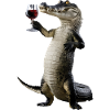 Krokodil Wein