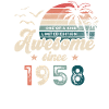 Anniversaire 1958 Palmiers