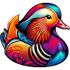 Mandarin duck