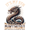 Dragon 5th Birthday Dragon