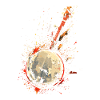 Banjo Farbklecks