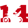 Moto 14 biker