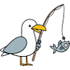 Pêcheur de mouettes