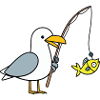 Pêcheur de mouettes