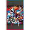 Serbien Wolf Nationalflaggen Design