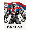 Design de musculation Serbia Eagle