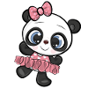 Panda ballerina