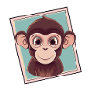 Monkey Zoo Animal Banana