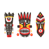 African masks