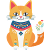 cute folklore cat