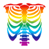 rainbow skeleton - rainbow skeleton