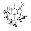 Koffein Molekül Design