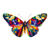 tiffany style butterfly