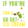 Pickleball Player Crème glacée molle